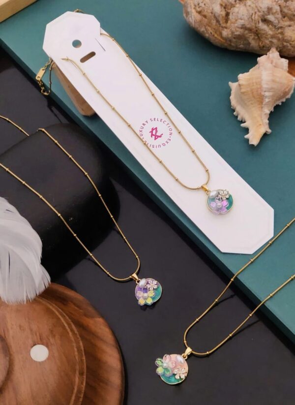 "Floral Bloom Locket"